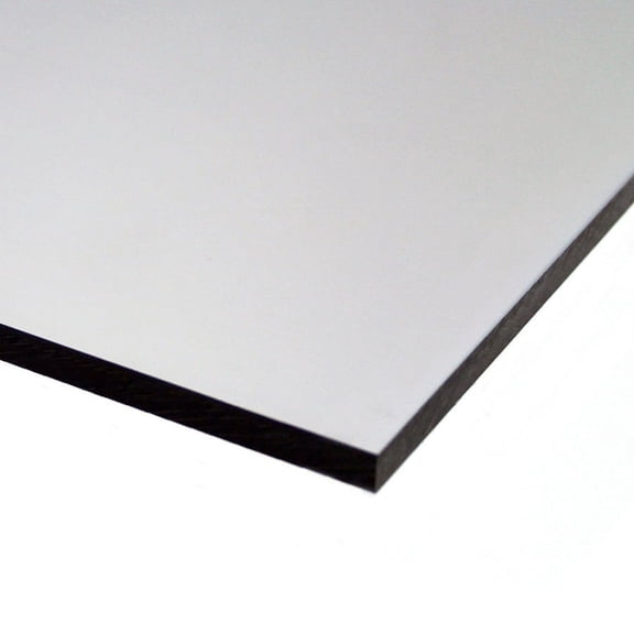 Professional Plastics .187" Clear Polycarbonate Film Masked Sheet - 24" X 48"