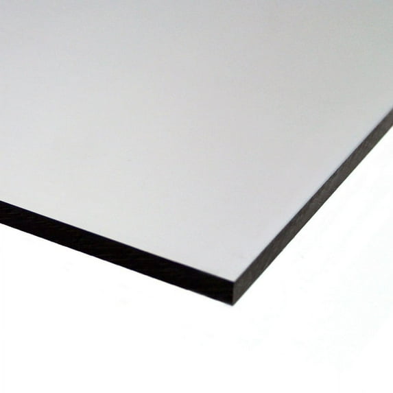Professional Plastics .375" Clear Polycarbonate Film Masked Sheet - 24" X 48"