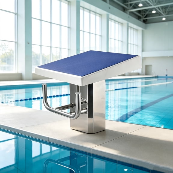 Professional Pool Jumping Boards Skidproof Jumping Platform, With 304 Stainless Steel Base for competition, standard diving surface for children and adults