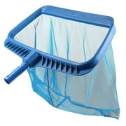 Professional Pool Skimmer Net, Larger Capacity, Heavy Duty Leaf Rake Debris Cleaning Tool, Fine Mesh Net Bag Catcher