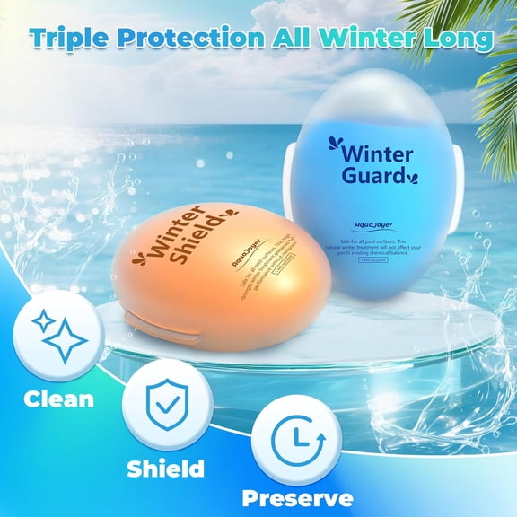 Professional Pool Winter Closing Kit, Winterizing Kit, Close Your Above Ground or Inground Pool with Ease, Up to 30,000 Gallons$$Garden & Patio