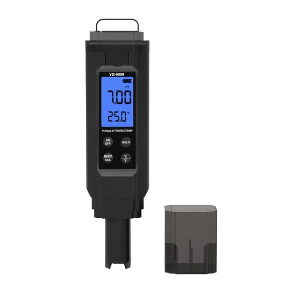 High Precise Digital Water Analysis Tool with TDS Salinity Monitoring for Aquatic Farming Gardening Salinity Monitoring