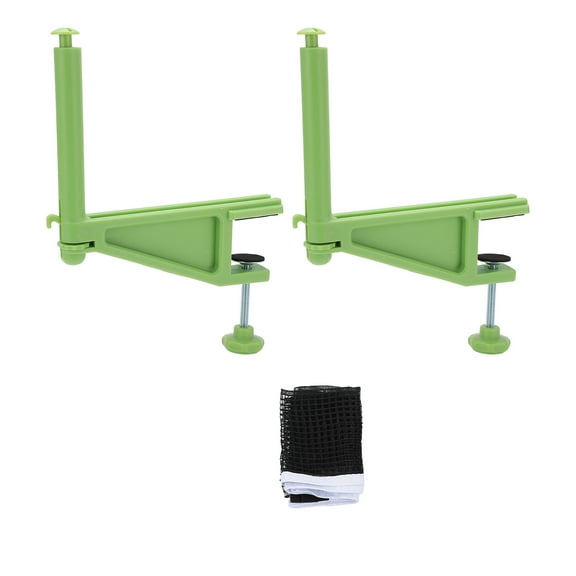 Professional Portable Table Tennis Net with Adjustable Clamp Post Set Screw Fixation