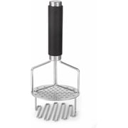 YQ Potato Masher Dual-Layer Stainless Steel Non-Slip Grip Handle 10.2 Inch
