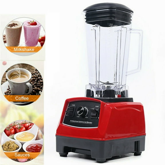 Professional Power Blender 2HP 2L Heavy Duty Commercial Blender Mixer Juicer for Families, Offices, Hotel