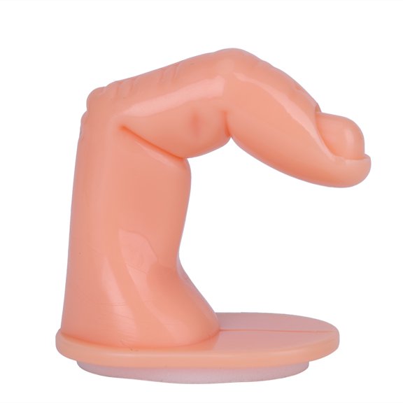 Professional Practice Training Fake Finger Model for Hand Manicure and Nail Art DIY Design, 7 Inches / 17.8 cm Height