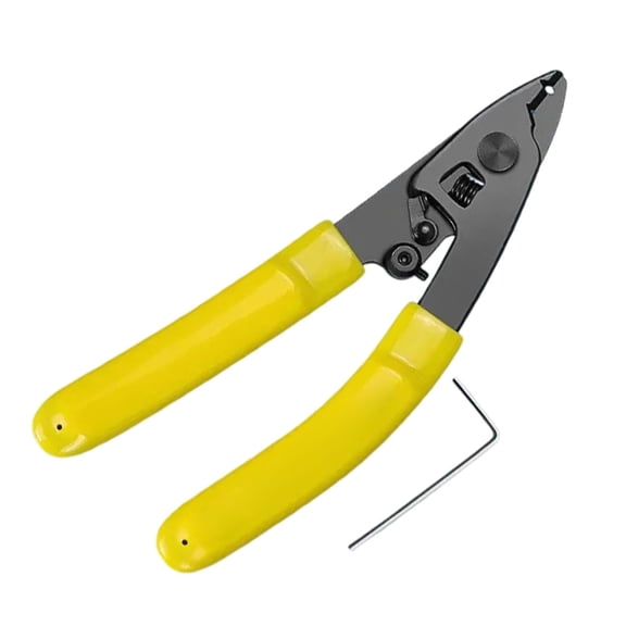 Professional Precise Networking Cable Stripper Tool With Locking Mechanism Metal Build