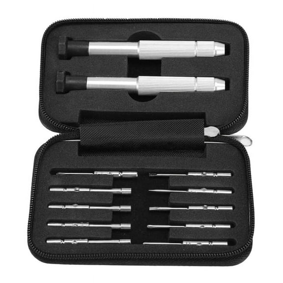 Professional Precision Eyeglass Screwdriver Set with 10-style Screwdrivers