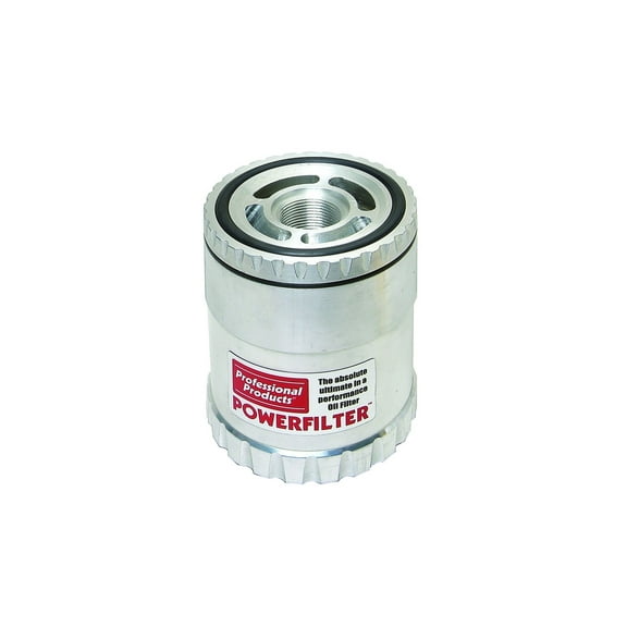 Professional Products Powerflow Lifetime Oil Filter; Small Housing; M20 x 1.5 Thread; 3.25 in. Dia.; 3.6 in. Long; 10870