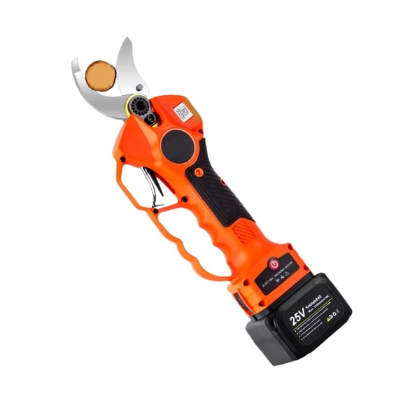 Professional Pruning Shears Electric Pruner Branch Cutter, 25V Cordless Pruning Shears Heavy Duty with 2 Pack Motor Rechargeable
