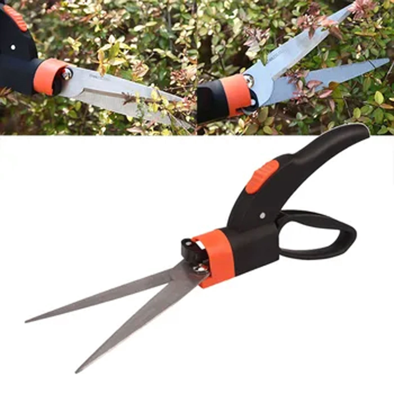 Topyond Professional Garden Pruning Shears - Stainless Steel Blades, Cuts Up To 1 Inch Branches, Heavy Duty