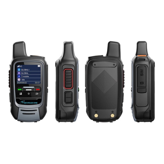 Professional Public Network Walkie Talkie, 4G PTT Radio with Nationwide Intercom, Battery Saving & Large Screen Display, Handheld Transceiver for Business