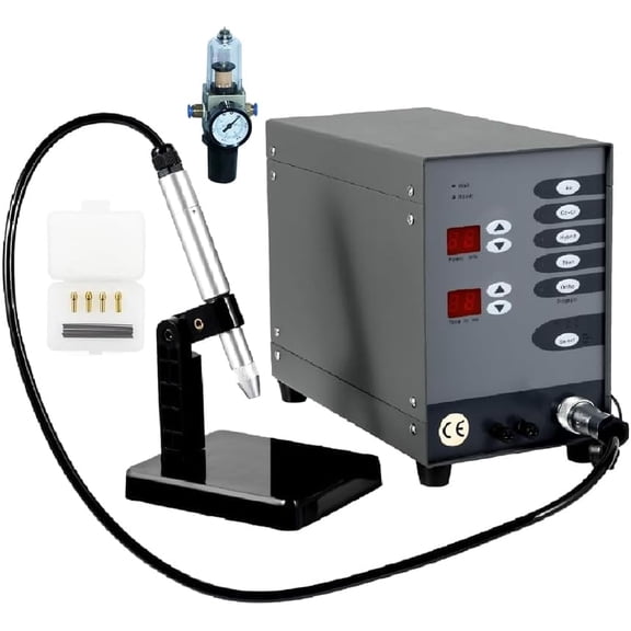 Professional Pulse Argon Arc Spot Welding Machine | 110V Jewelry Welder for Gold, Silver & Metal Repair | 50-600A Adjustable, 100W CNC Precision Welding Tool with Accessories