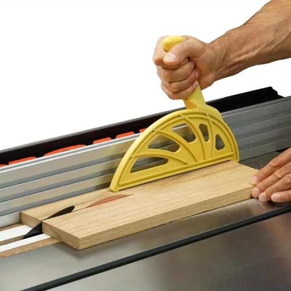 Professional Push Block Tool For Table Saws, Router Tables, And Jointers, Offset Handle Push Stick