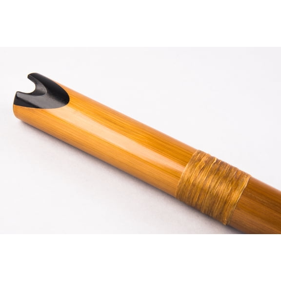 Professional Quena in G Made of Bamboo with Ebony Mouthpiece