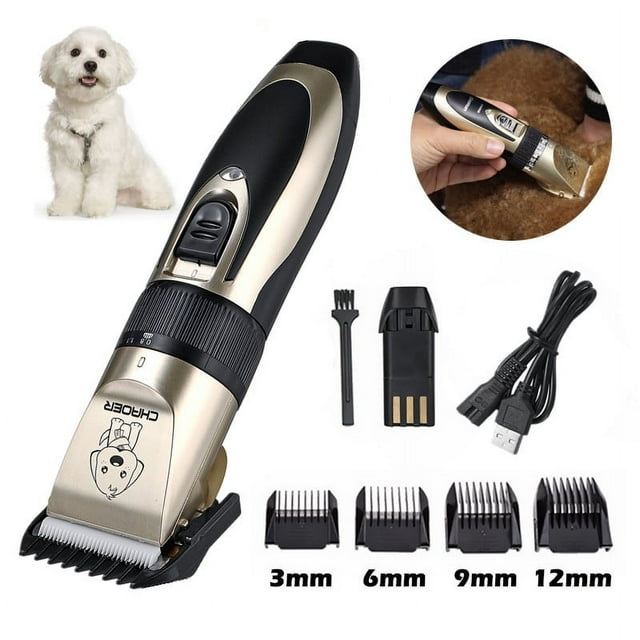 Professional Quiet Electric Pet Hair Clipper Shaver Cordless Grooming Kit for Cat Dog Hair Best Gift