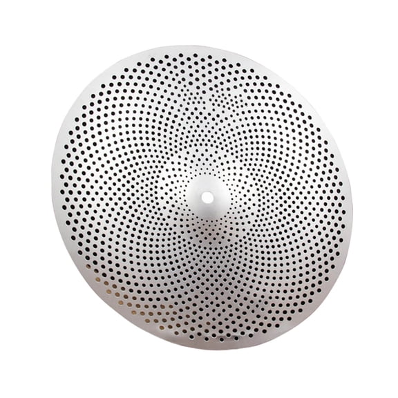 Professional Quiet Practice Cymbals Mutes With Advanced Perforated Design Noise Reduction Alloys Materials
