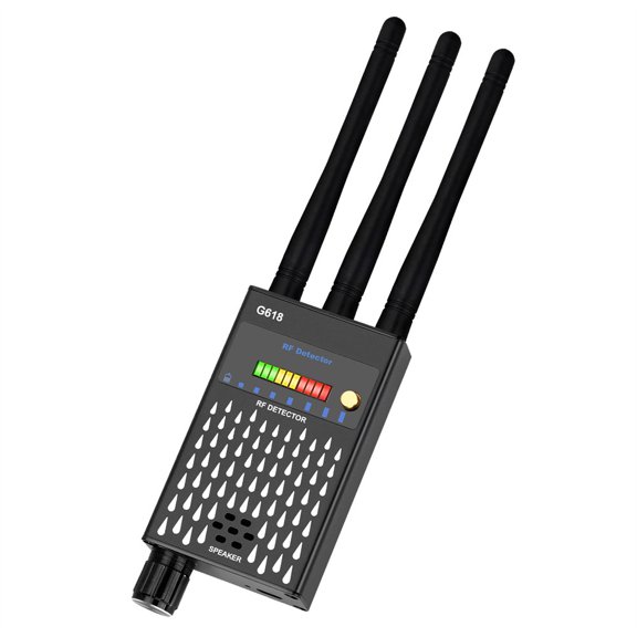 Anti-Spy Hidden Camera Lens Scanner Detect, WiFi,Bluetooth,GSM Audio Bug & GPS Tracker Finder Professional RF Signal Detector