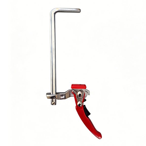 Professional Ratcheting F Clamp Guide Rails Clamp Set For Carpentry With Wide Grip And Adjustable Pressure Plate