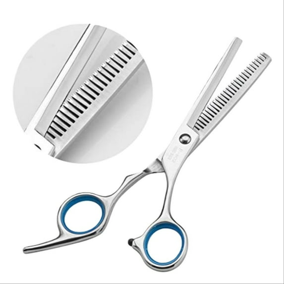 Professional Razor Edge Hair Cutting Thinning Shears Set – Barber Blending & Stainless Steel Texturizing Scissors for Women, Men, Kids & Dogs TIKA