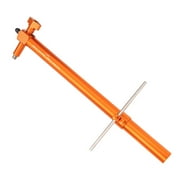 Professional Rear Derailleur Hanger Alignment Gauge Precision Bicycle Correction Tool 15.7 inch / 40 cm Alignment Tool for Cycling Maintenance Orange