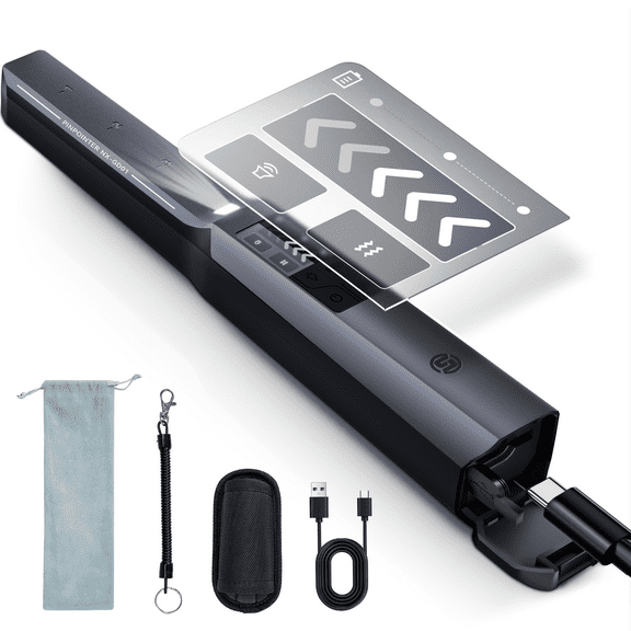 Professional Rechargeable Metal Detector Pinpointer with LCD Screen, Enhanced Chip, 800 mAh Lithium Battery, 4 Detection Modes & 3 SOS Alert Lights