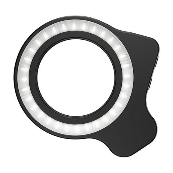 Professional Rechargeable Photography Light For Low Light Environment 45 Customizable Mode Smartphone Camera Compatible