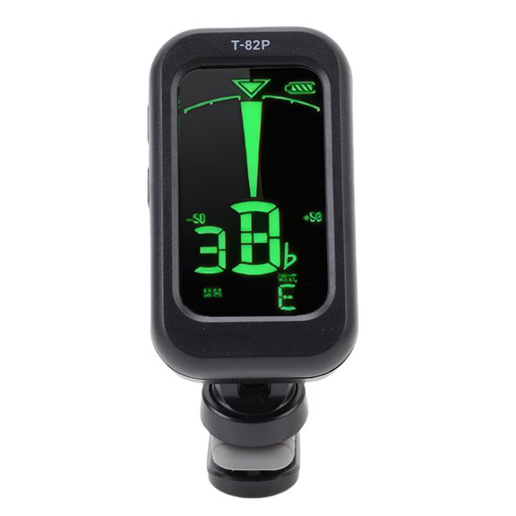 Professional Rechargeable Pipa Tuner, Electronic Chinese Lute Tuning Device with LCD Clamp Display