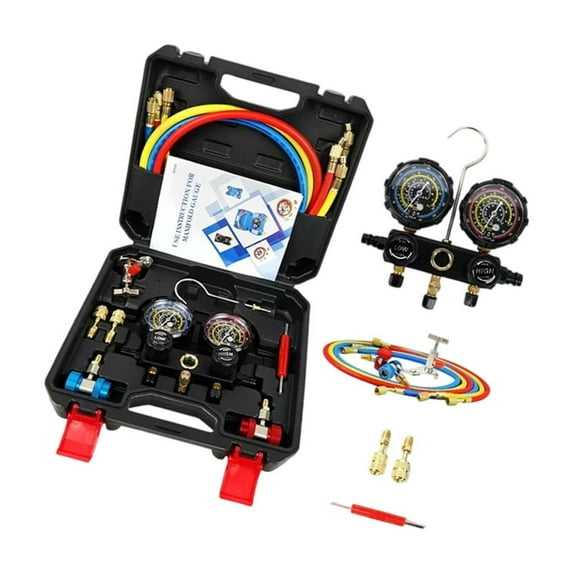 Professional Refrigerants Charging System Accurate Pressure Measure for R22 R134