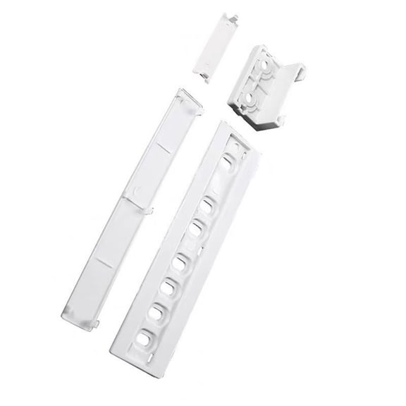 Heavy Duty Refrigerator Slide Rails With Adjustable Length Hinge Track Assembly For Door Movement Mounting Supplies