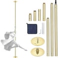 thumbnail image 1 of Professional Removable Dancing Pole Kit – Static Spinning Pole for Home, Party, and Pub Exercises, 1 of 17