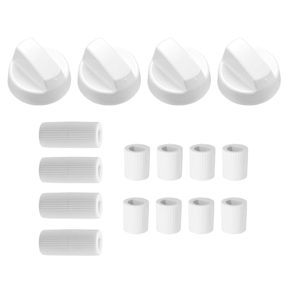 Professional Repair Knobs Replacement Knob Set ABS Texture for Oven Stove Range