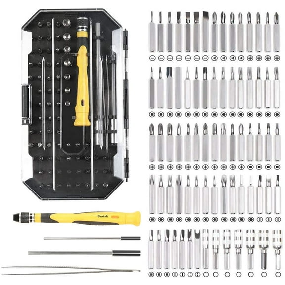 Professional Repair Precision Screwdriver Set 77 Piece Tool Kit Screwdriver Kit for Phones Tablets