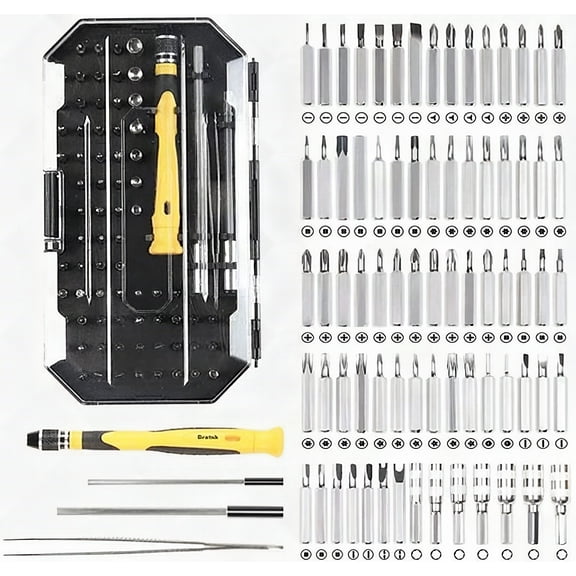 Professional Repair Precision Screwdriver Set 77 Piece Tool Kit Screwdriver Kit for Phones Tablets