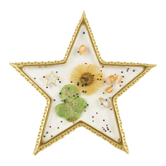 Professional Resin Nails Art Palettes With Gold Trim Surfaces For Nails Design And Projects