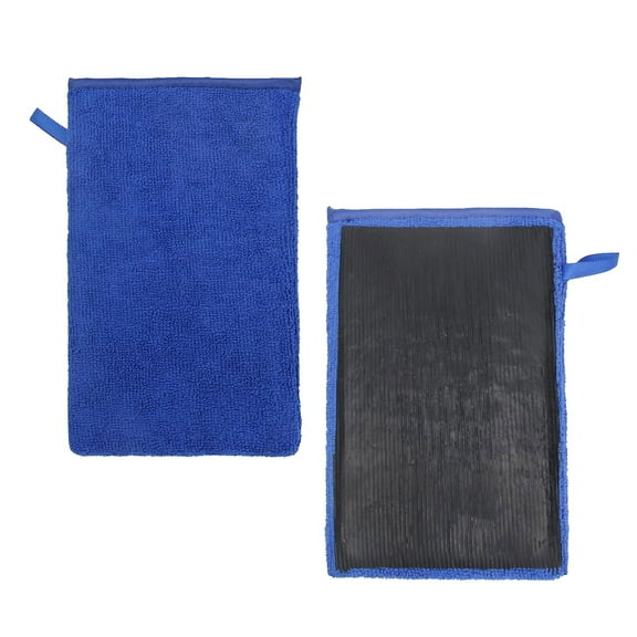 Professional Reusable Clay Gloves (2-Pack) - Car Detailing & Polishing Mitts for Paint Decontamination