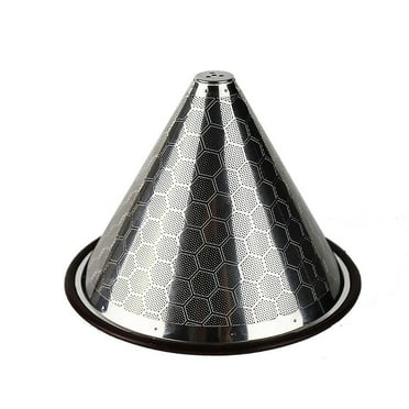 Professional Reusable Pour Over Coffee Dripper - Stainless Steel Filter