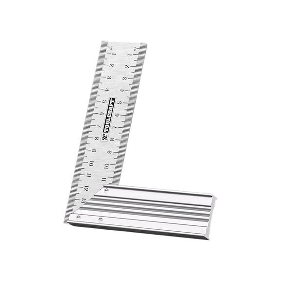 Professional Right Angles Ruler Carpenter Square Woodwork Measuring Instrument