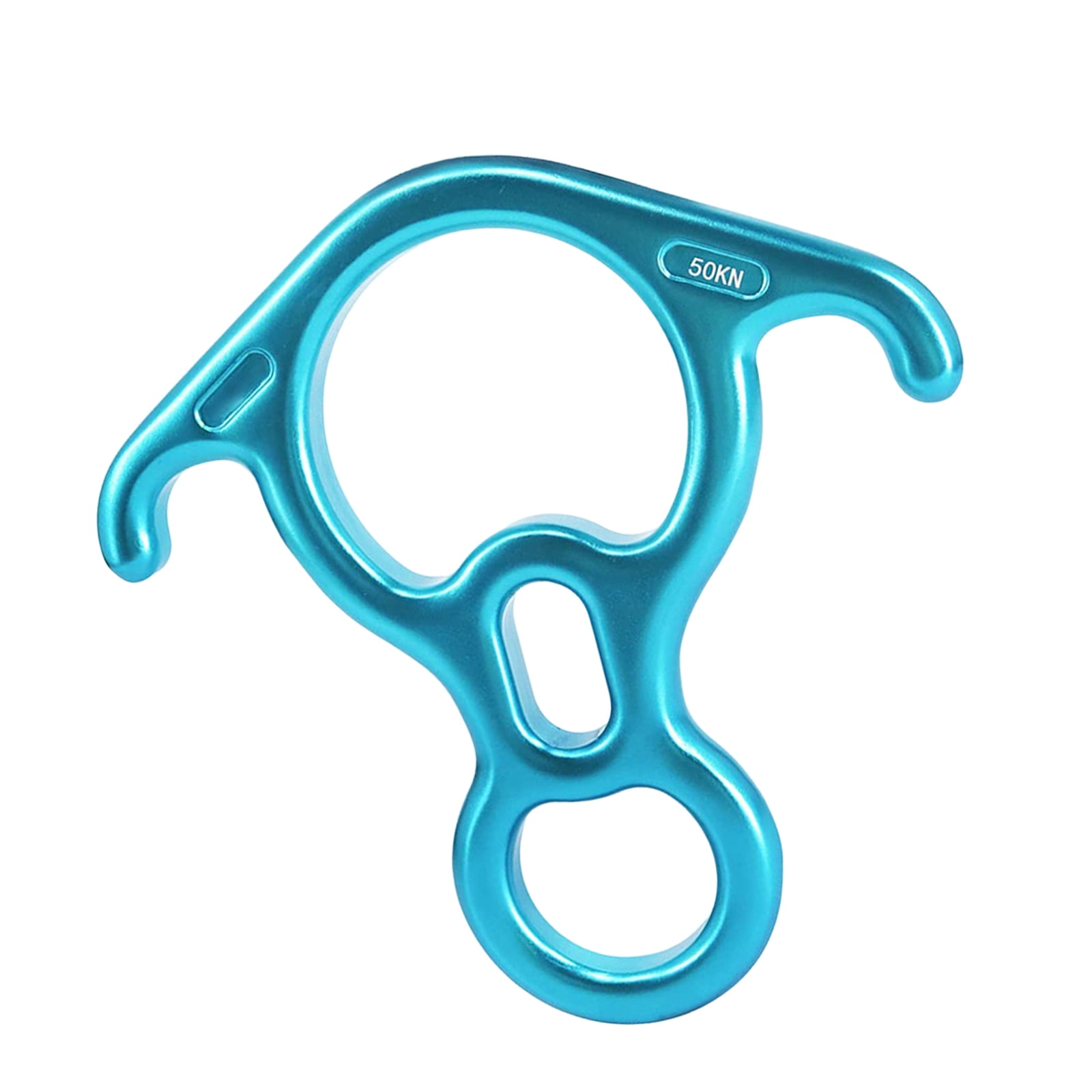 Professional Rock Climbing Equipment Figures 8 Descender For Safe And Controlled Descent In Mountaineering Environment