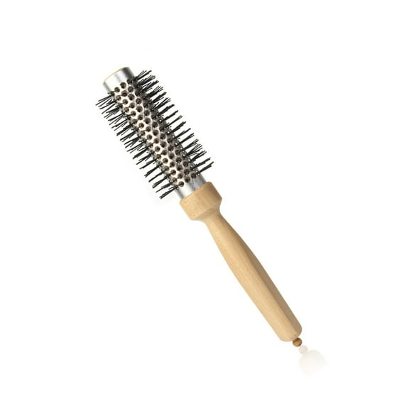 Professional Round Metal Hairbrush for Blow Drying Efficient Long Hair Styling