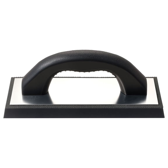 Grout Float, Professional Rubber Tile Grout Tool with Anti-slip Handle & Lightweight Aluminum Connector Backplate, Easy to Operate & Cleaning for Smoothly Apply to Concrete, Plaster, Drywall