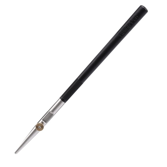 Professional Ruling Pen for Masking Fluid, Ideal for Cartography, Calligraphy & Technical Drawing, Works with Ink & Gouache