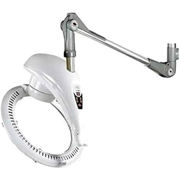 Professional Salon Hair Processor & Color Accelerator, 950W Orbiting Infrared Hair Dryer with Adjustable Arm for Salons