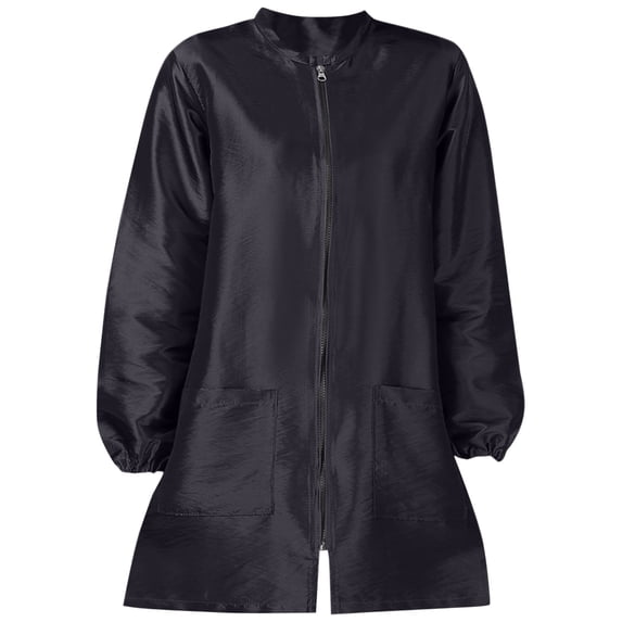 Professional Salon Smock Stylist Jacket,Waterproof Hairdresser Cape Barber Jacket,Lightweight and Breathable Pet Grooming Workwear for Women Men Anti-Static Hairdresser,M