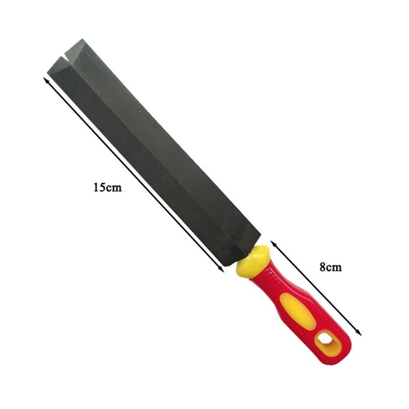 Professional Saw Sharpening File - High Carbon Steel Hand Saw File for Woodworking & Pruning - Precision Mill File for Sharpening Hand Saws, Pruning Saws & Carpentry Tools - Woodworkers Essential