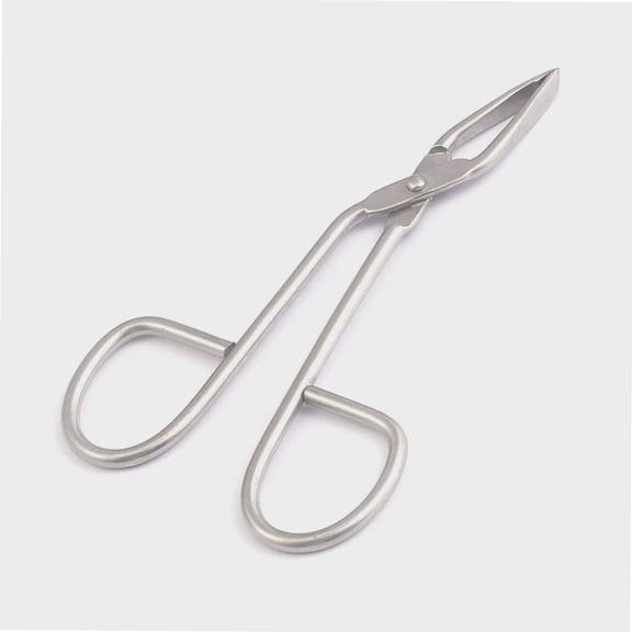 Professional Scissor Handle Tweezers Stainless Steel Shape Tool 'Eyebrow Nose Hair Clip Tweezer Remover for Lady Women