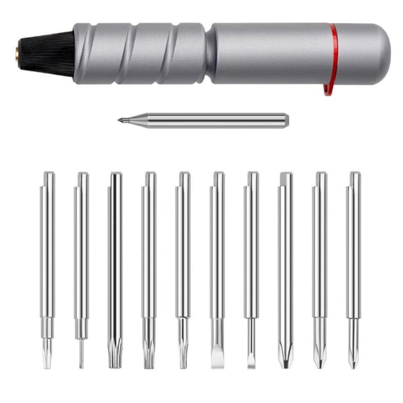 Professional Screwdriver, 11 Piece Strong Bit for Home Work Repair