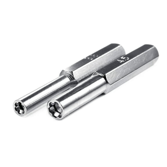 Professional Screwdriver Bit Tool Security 4.5mm 3.8mm Disassembly Compatible with SNES N64 Gamecube Stainless Steel