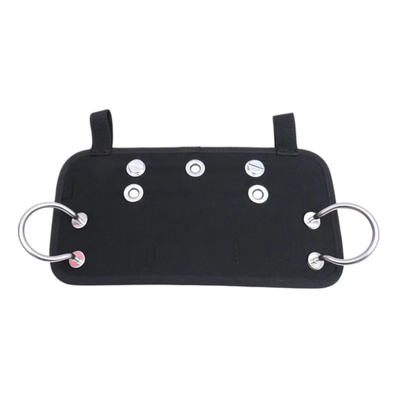 Professional Scubas Diving Squar Butt Plate Replacement Hanging Board Tech Diving Plate Diving Equipment Enduring