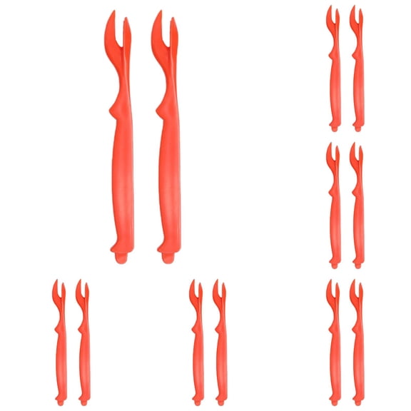 Professional Seafood Tools Set - Crab Leg Crackers with Picks for Lobster, Shrimp, Crawfish - Shellfish Opener & Nutcracker Combo